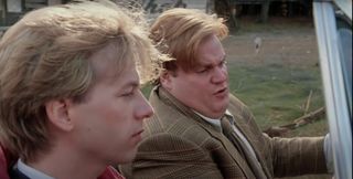 David Spade and Chris Farley in Tommy Boy