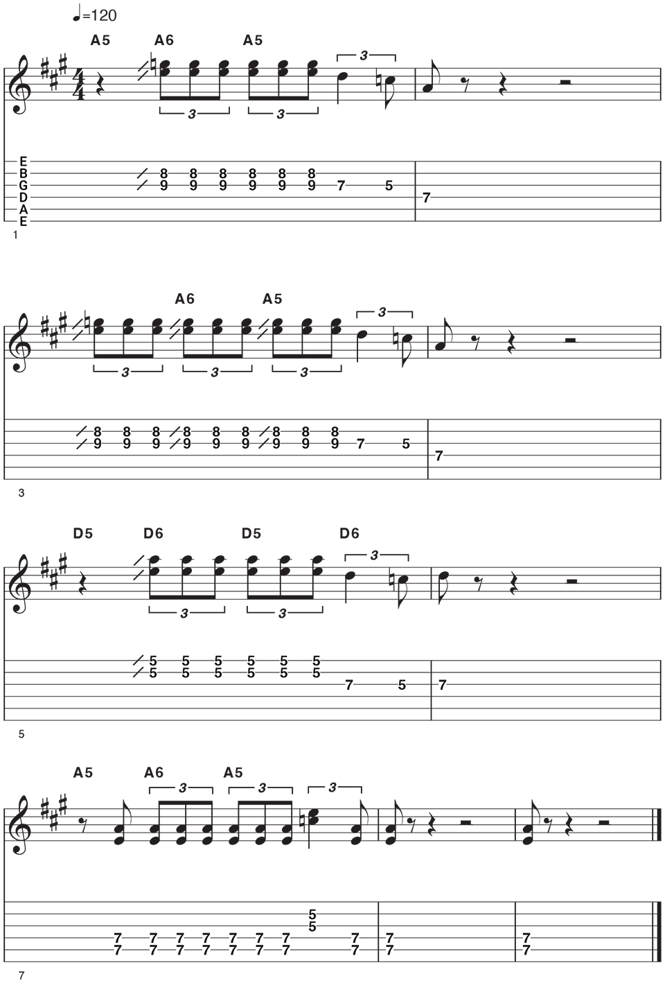 Minor Pentatonic Example 2
