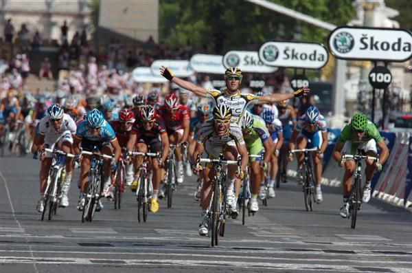 Mark Renshaw knows his teammate's got this one in the bag