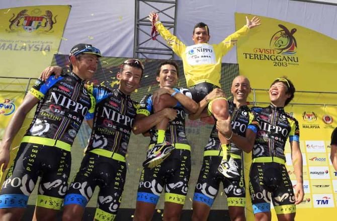 Tour of Langkawi 2013 winner Julian Moreno Arredondo (Nippo - De Rosa)