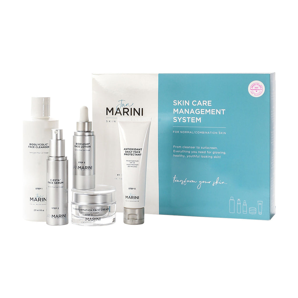 Skin Care Management System Normal or Combination Skin With Antioxidant Daily Face Protectant Spf 33