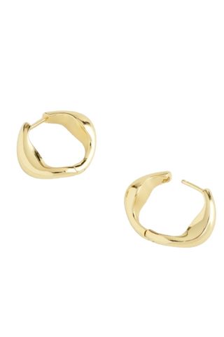 Madewell Twisted Hoop Earrings