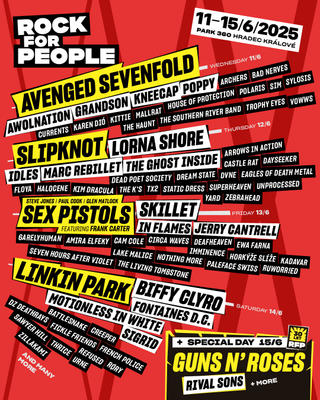 Rock For People 2025 poster