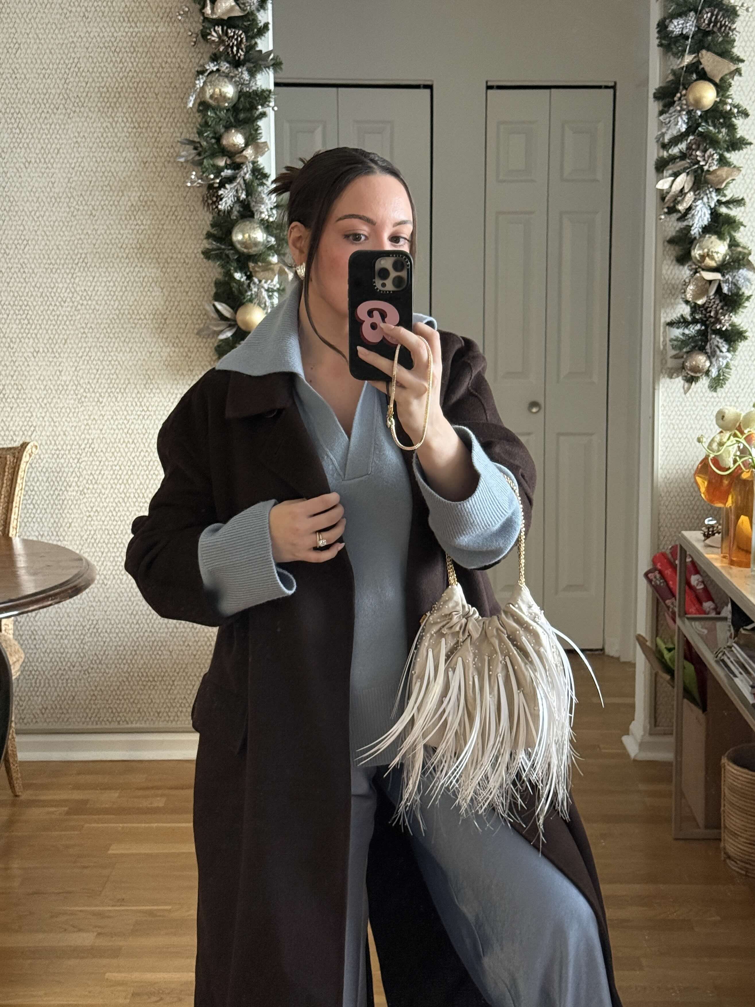 Bella Gerard wearing a matching set