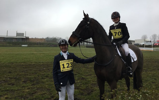 Andrew with Rutherglen and Isabel