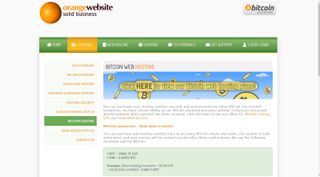 OrangeWebsite's homepage