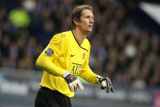 Edwin Van der Sar won four Premier League titles with Manchester United before retiring in 2011.