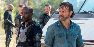 The Walking Dead Morgan and Rick AMC