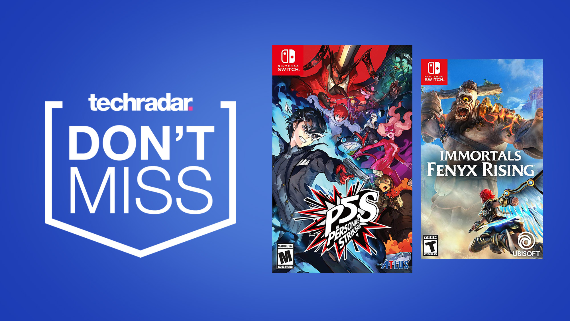 Persona 5 Strikers leads this weekend's Nintendo Switch deals at