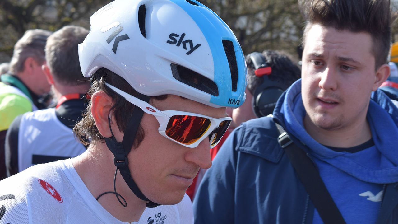 As well as the Flight Jacket, Oakley also launched the Field Jacket sunglasses model, which Geraint Thomas wore for the race