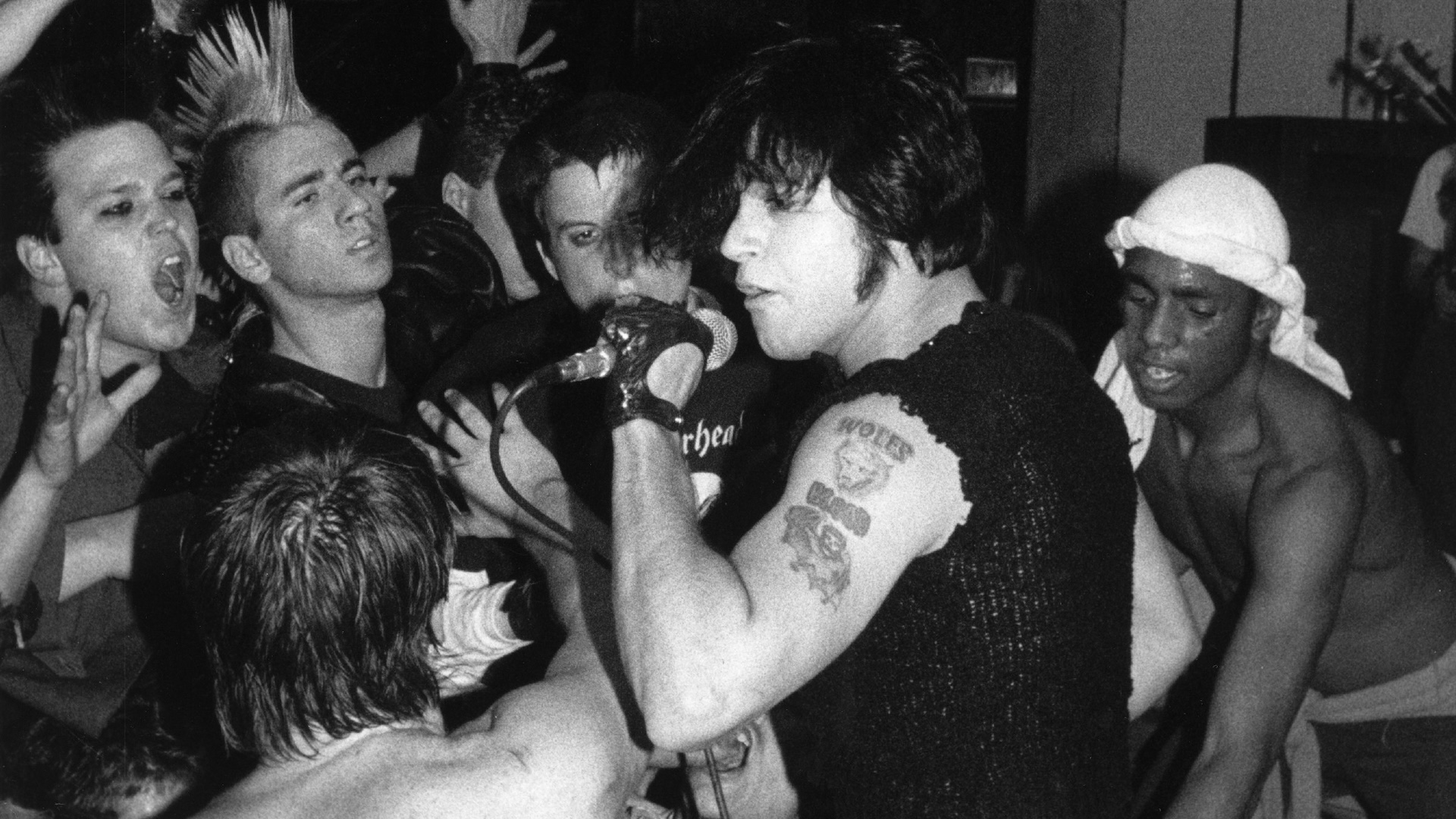 Glenn Danzig fronting the Misfits