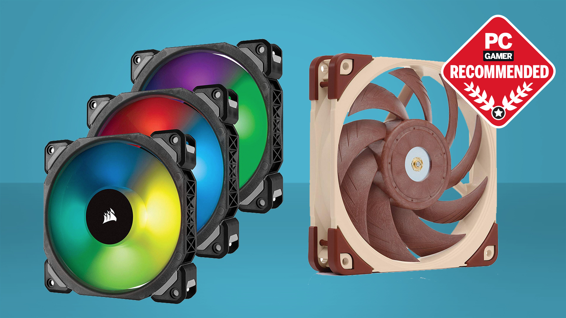 standard pc fan sizes in inches