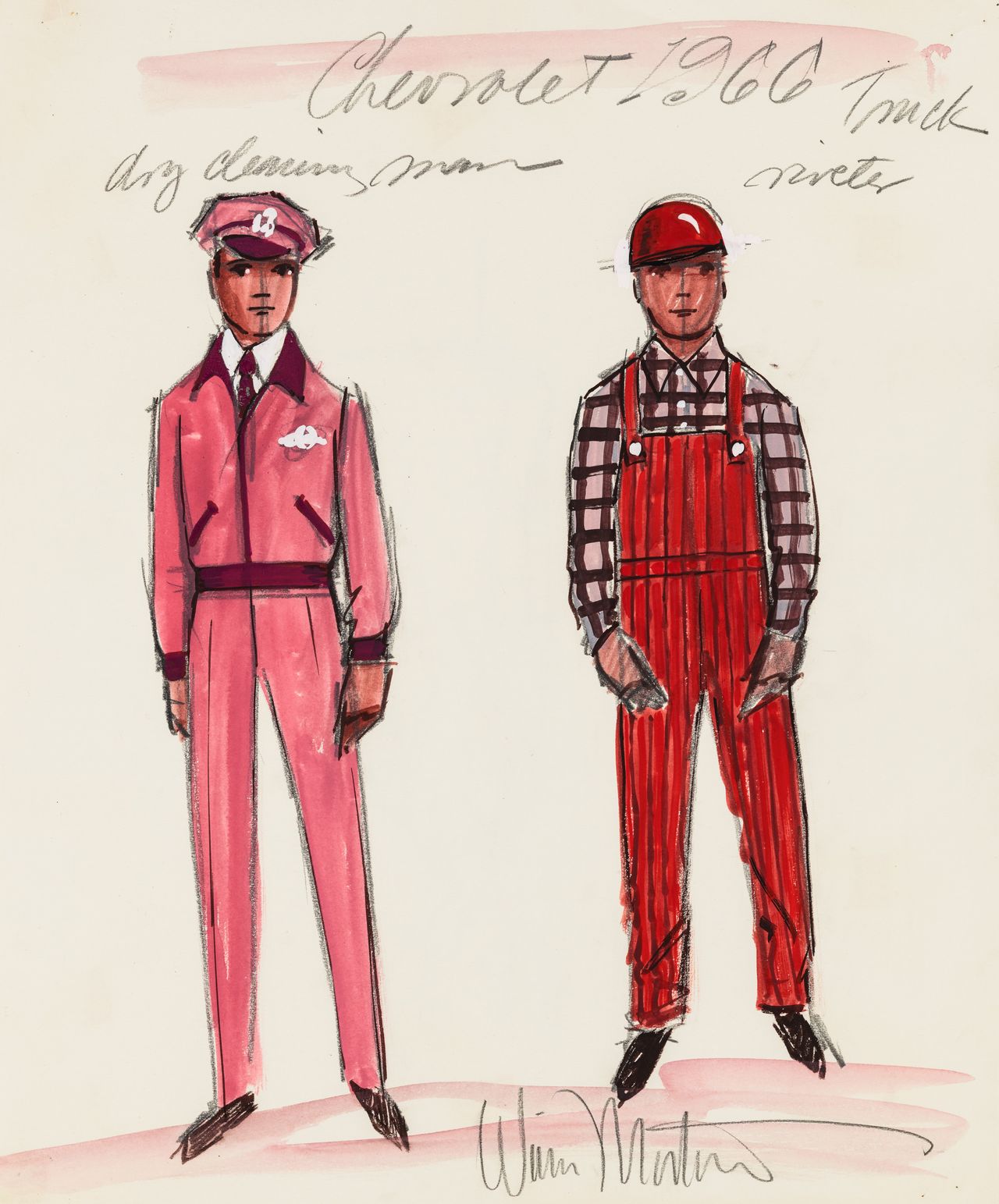 Winn Morton designs for the Industrial Musicals put on by General Motors