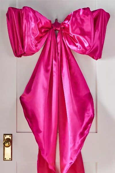 Anthropologie Satin Bow Tree Topper