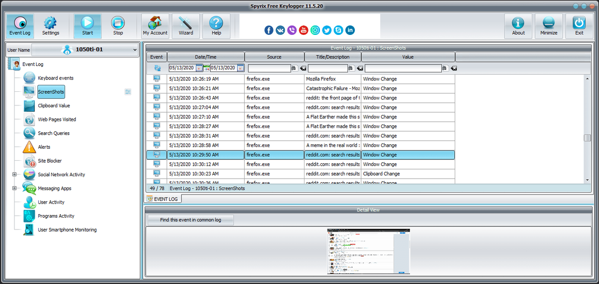Spyrix Free Keylogger TechRadar