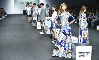 Craft design fashion and graphic design in Korea