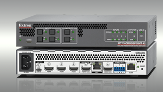 The new Extron matrix switcher.