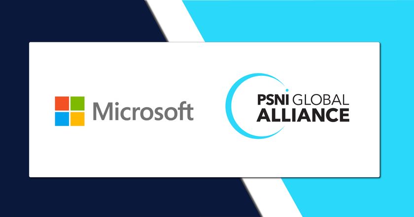 The PSNI Global Alliance and Microsoft logos. 