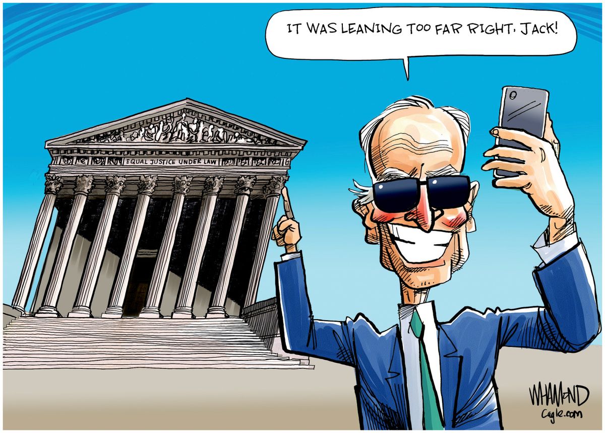 5 ethically dubious cartoons about Supreme Court reform The Week 5 ethically dubious cartoons about Supreme Court reform The Week