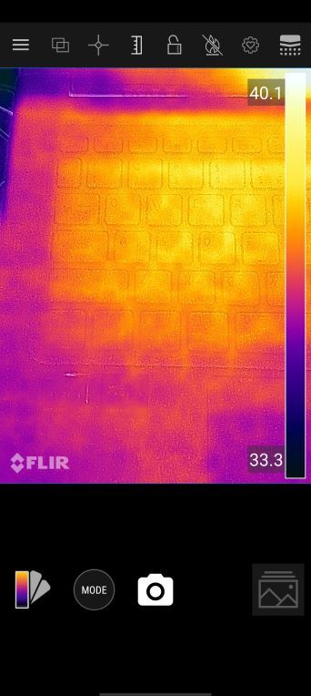 Blackview BL8800 Pro thermal imaging samples
