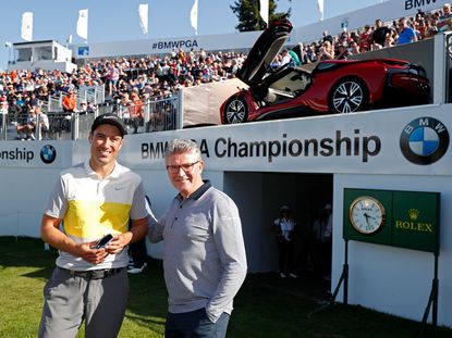 WATCH: Ross Fisher Makes Albatross To Win BMW i8
