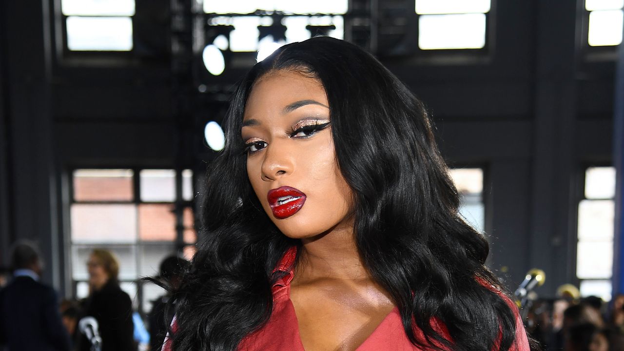 Megan Thee Stallion attends the Coach 1941 fashion show during February 2020 - New York Fashion Week on February 11, 2020 in New York City