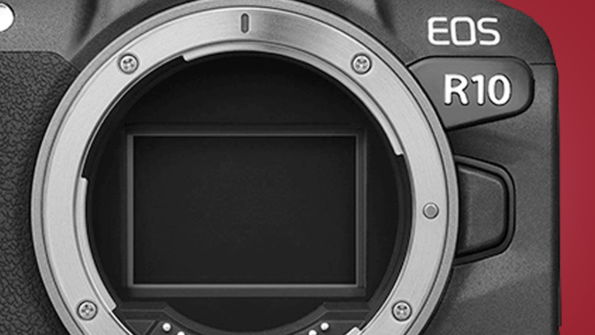 A mocked up image of the rumored Canon EOS R10 camera