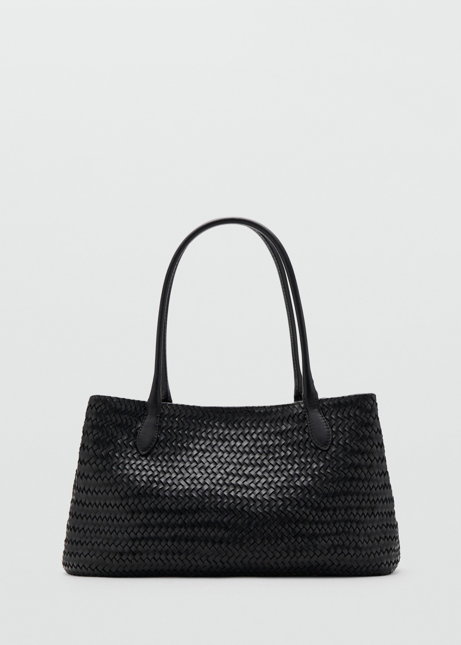 Braided Leather Bag - Women | Mango United Kingdom