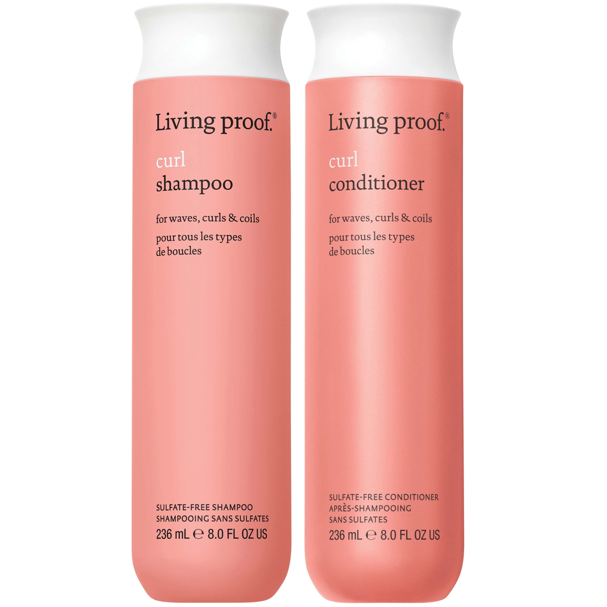 Living Proof Curl Shampoo and Conditioner Bundle for Stronger, Hydrated, Healthier Looking Curls (worth &amp;pound;58)