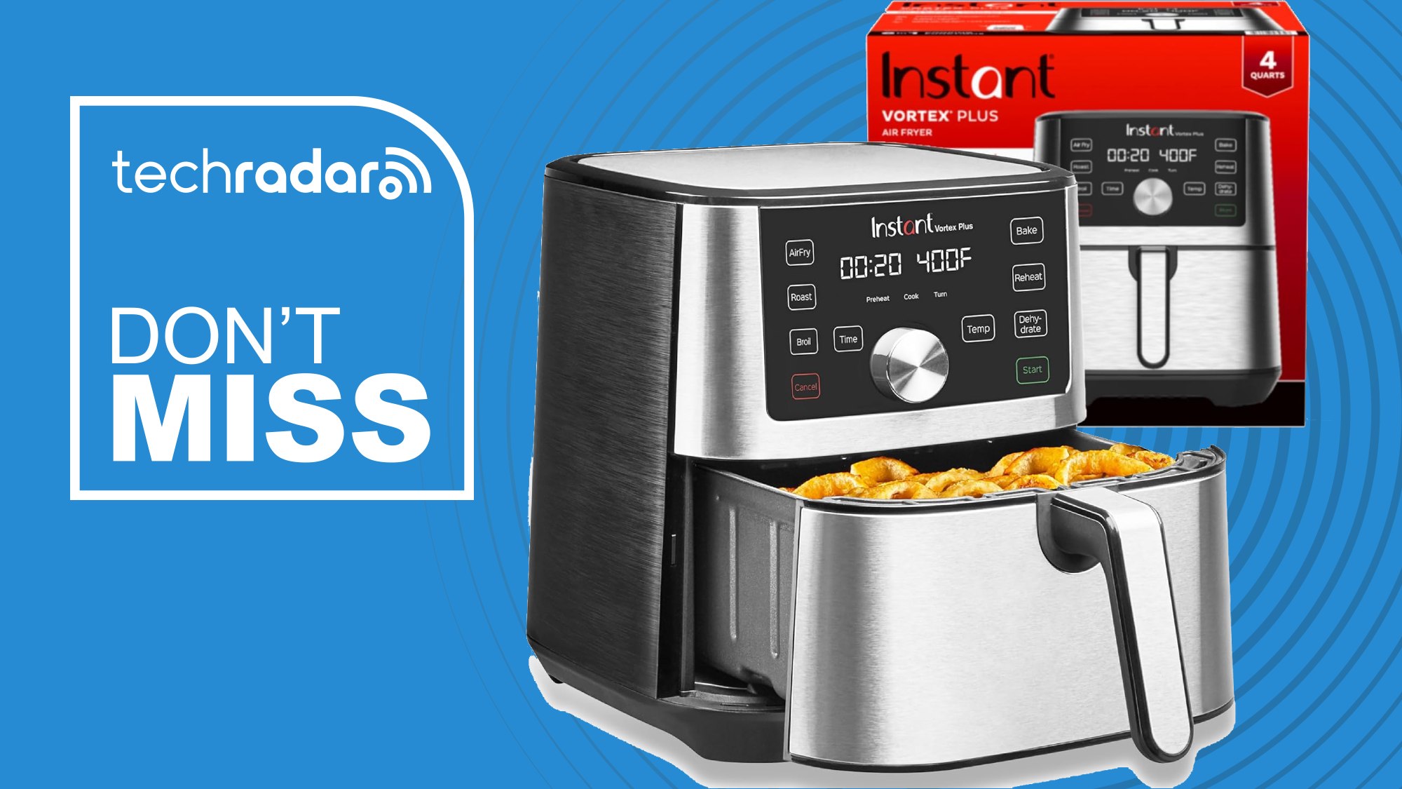 Instant Pot Vortex Plus on TechRadar deals banner