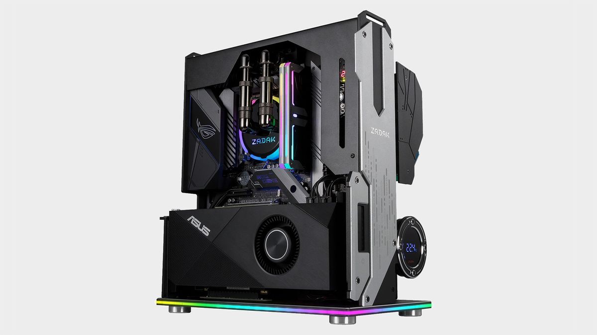 Zadak MOAB II PC case with integrated CPU water block