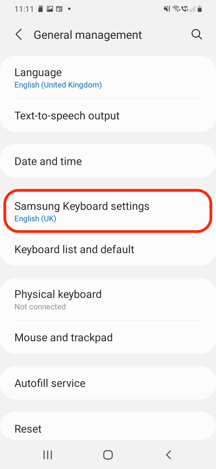 How to change the keyboard on an Android: adding more languages