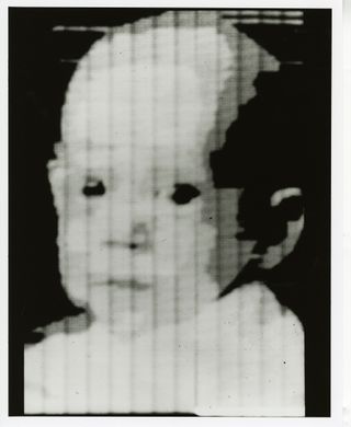 The first digital image: Walden Kirsch as an infant