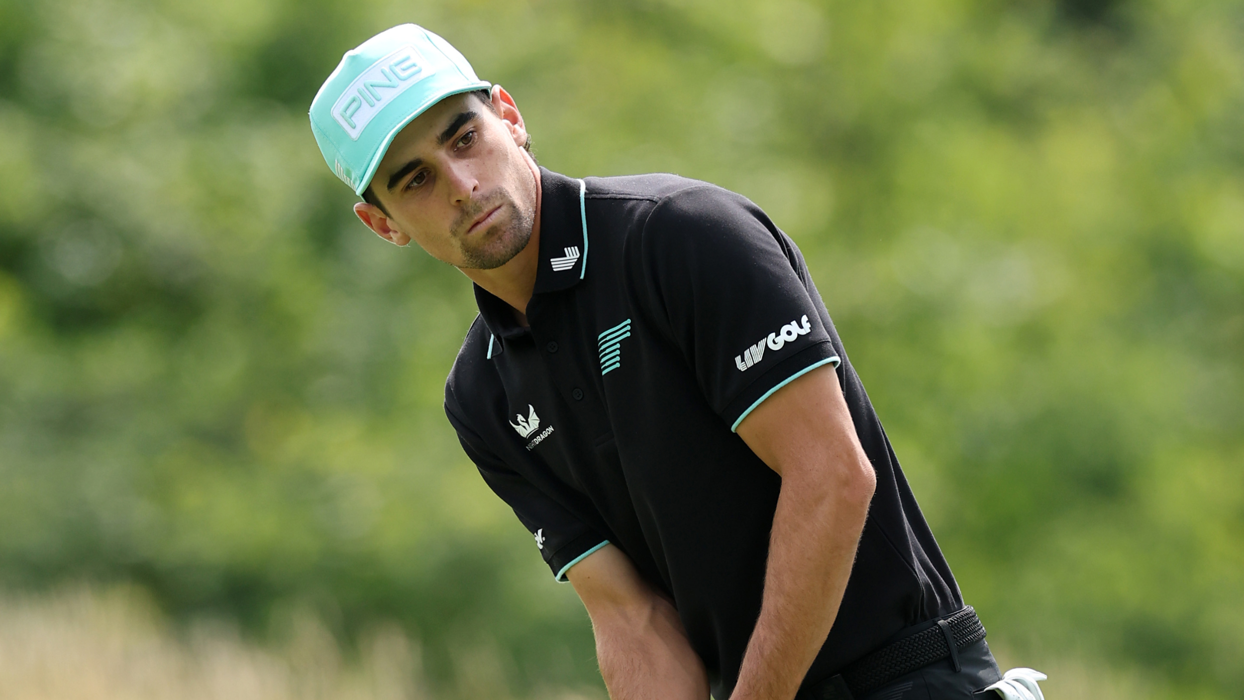 Joaquin Niemann at LIV Golf UK 