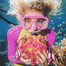 Anya Hindmarch Dive Shop campaign imagery