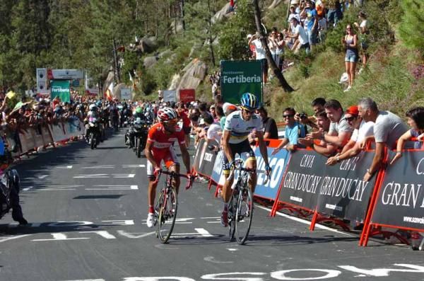 Alberto Contador (Saxo Bank) and Joaquim Rodriguez (Katusha)