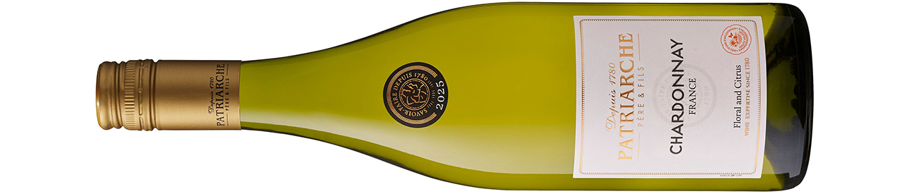 Bottle of white wine