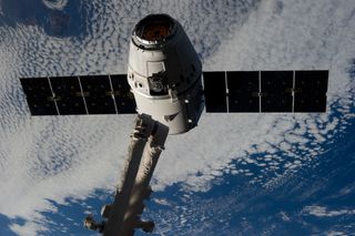 SpaceX Up Close In Space
