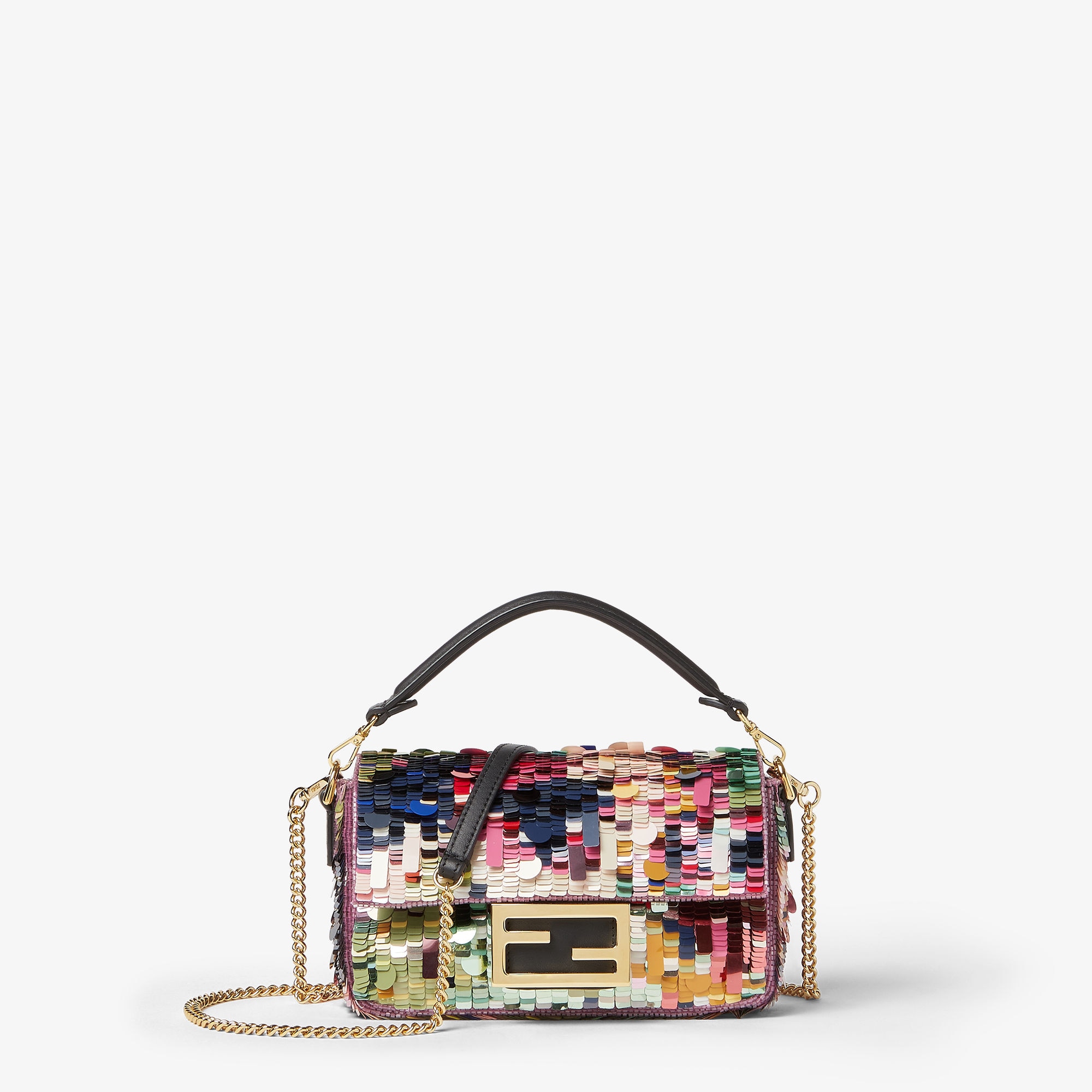 Baguette&reg; Mini Multicolour Embroidered Sequin Bag