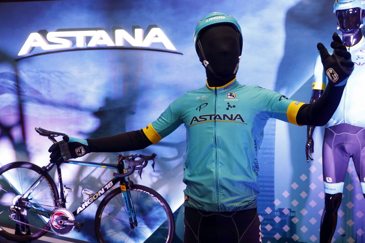 The 2018 Astana team kit