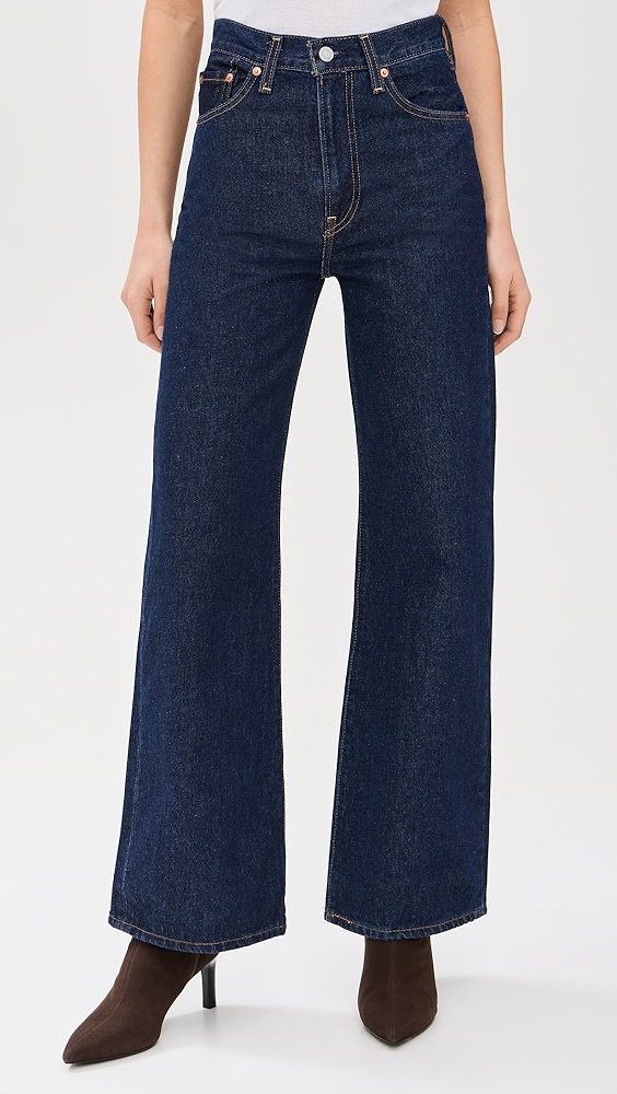 Levi&#039;s Ribcage Wide Leg Jeans