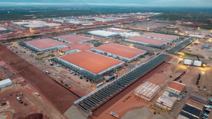The Stargate AI data center in Abilene, Texas
