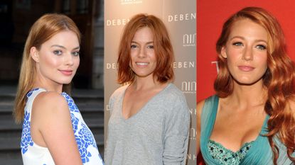 times blonde celebs have rocked red