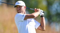 Chandler Blanchet en route to winning the Korn Ferry Tour Championship at French Lick