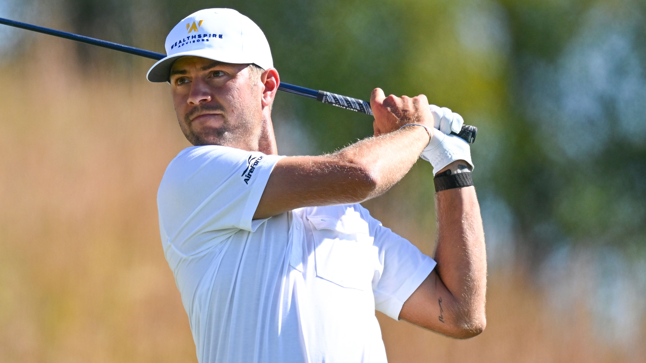 Chandler Blanchet en route to winning the Korn Ferry Tour Championship at French Lick