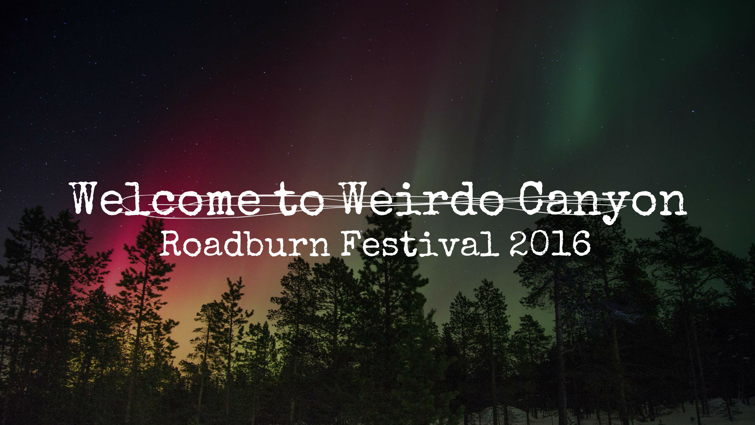 Roadburn festival 2016 weirdo canyon