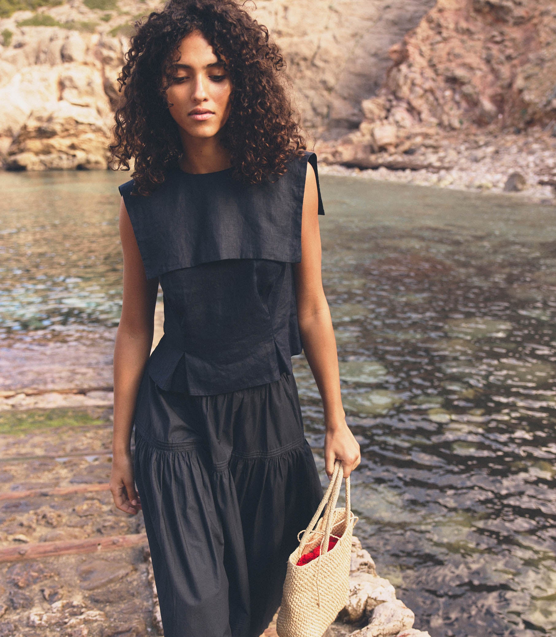 Margie Top -- Navy
