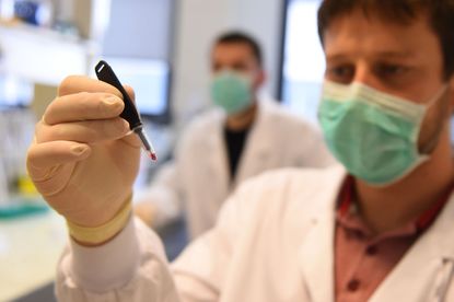 French lab shows off EasyCov saliva test