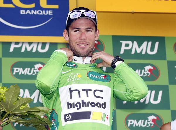 The real race for Mark Cavendish (HTC) will be tomorrow when he defends the green jersey.