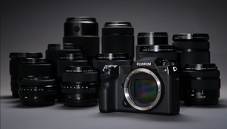 Fujifilm GFX 50S II with x-mount lenses